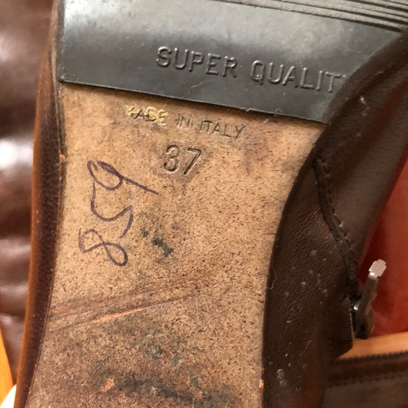 Costume National Leather Boots - Picture 4 of 8